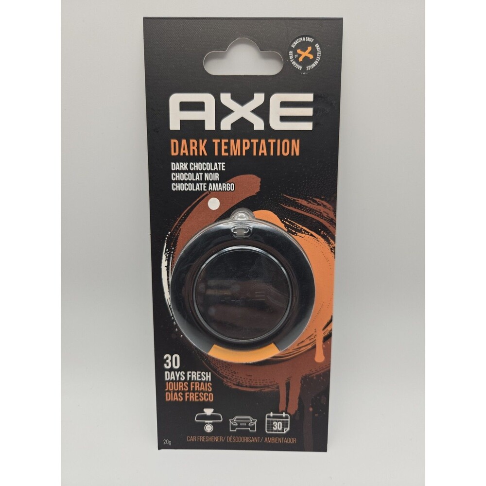 AXE Air Freshener Mini Vent Clip, Long Lasting Scent, Dark Temptation
